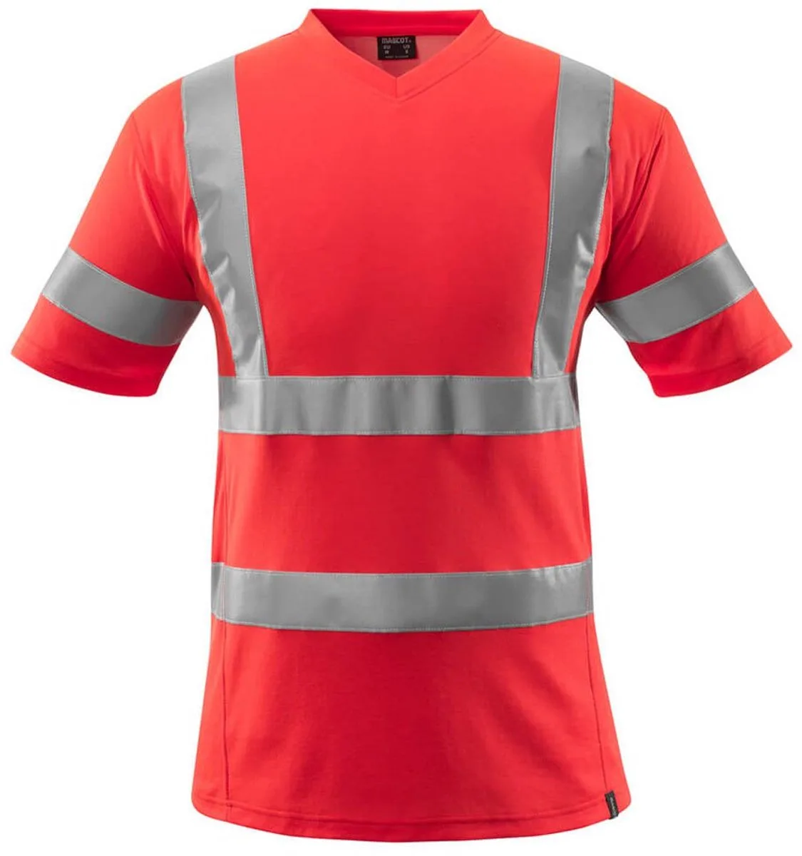 Safe Classic T-shirt 18282-995 - Hi-Vis rood van Mascot, Hi-Vis rood, S – productafbeelding