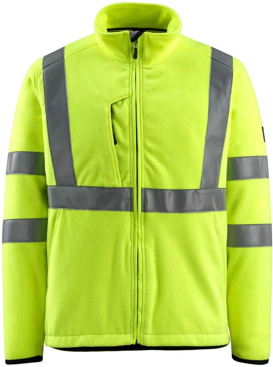 Safe Light Fleece jas 15903-270 - Hi-Vis geel von Mascot, Hi-Vis geel, M – Produktbild