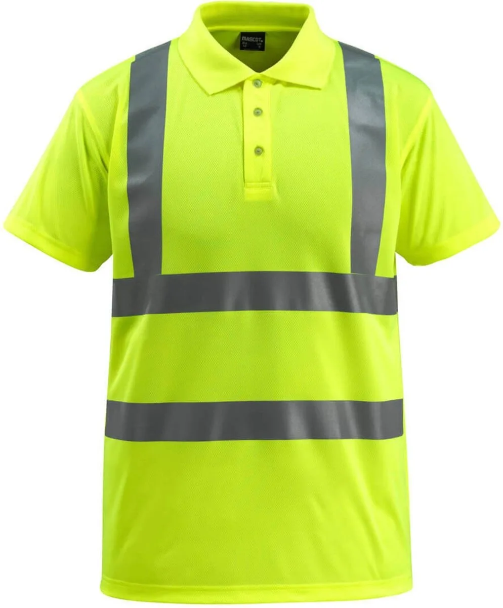 Safe Light Poloshirt 50593-972 - Hi-Vis geel de Mascot, Hi-Vis geel, S – image du produit