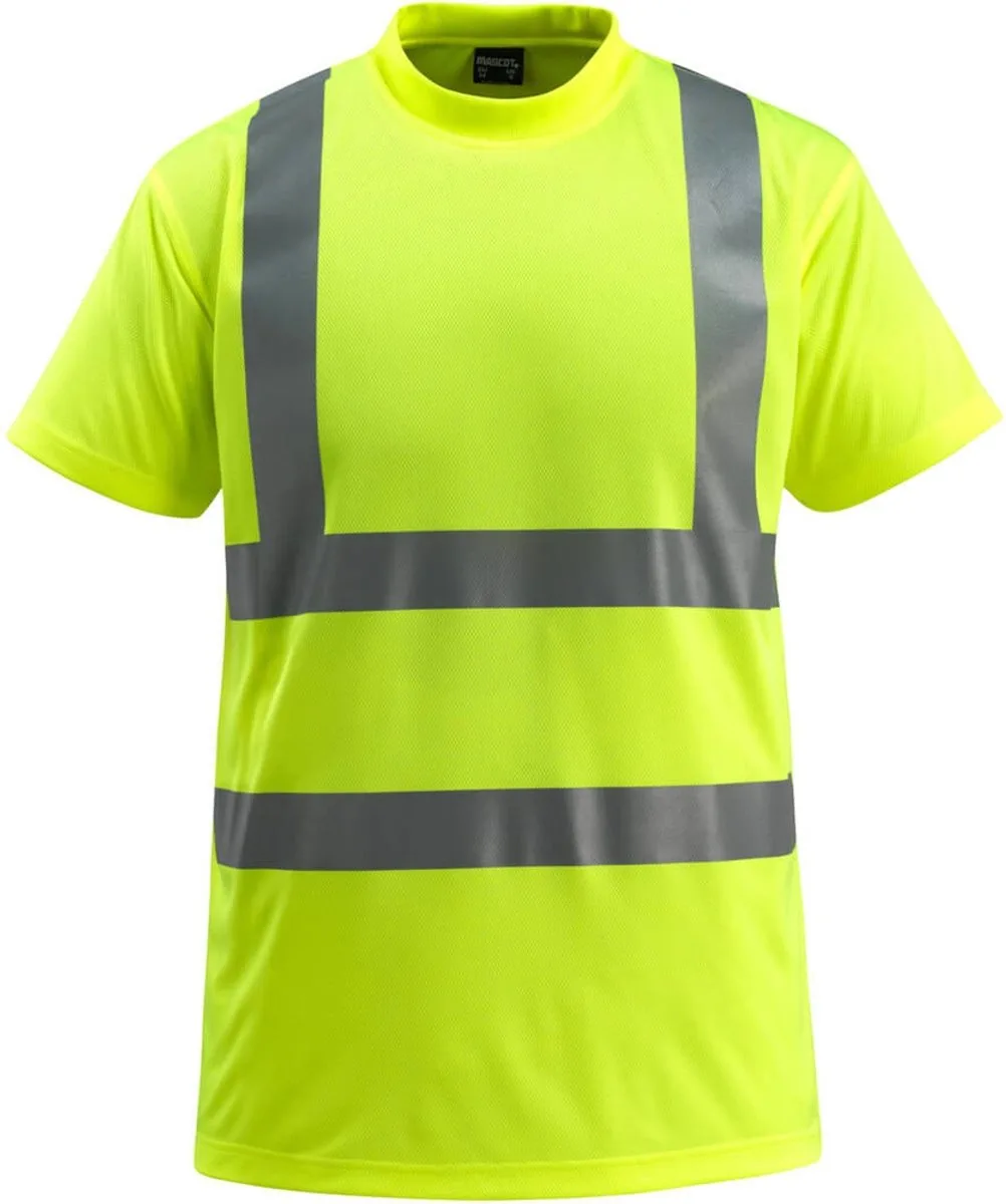 Safe Light T-shirt 50592-972 - Hi-Vis geel von Mascot, Hi-Vis geel, 4XL – Produktbild