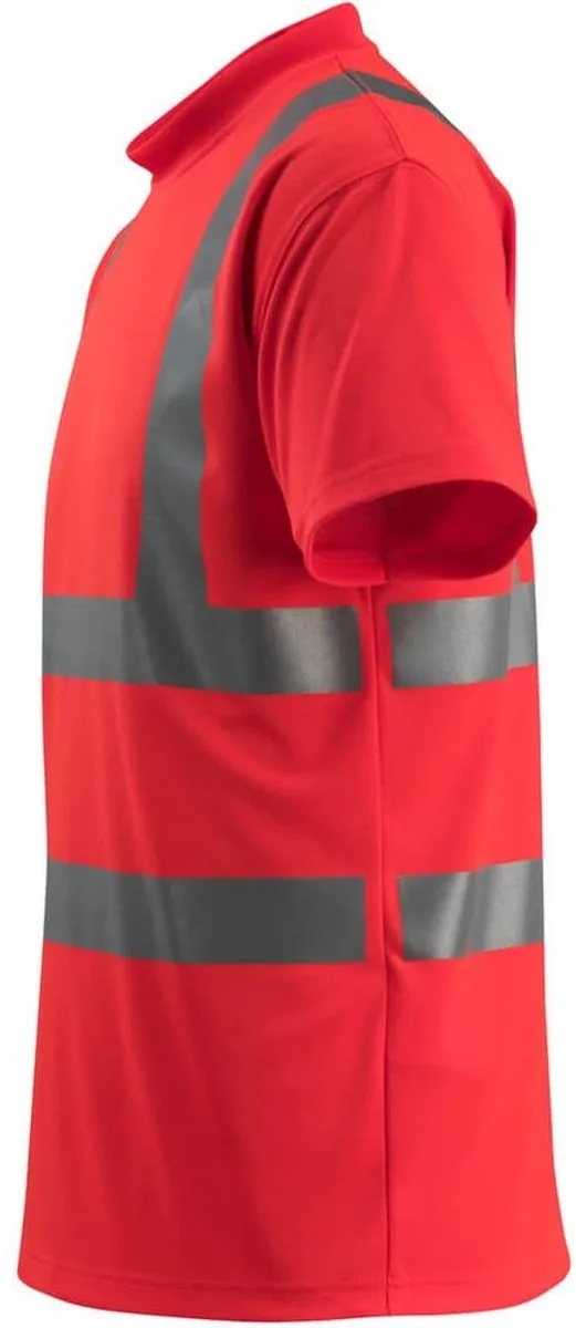 Safe Light T-shirt 50592-976 - Hi-Vis rood de Mascot, Hi-Vis rood, L – image du produit