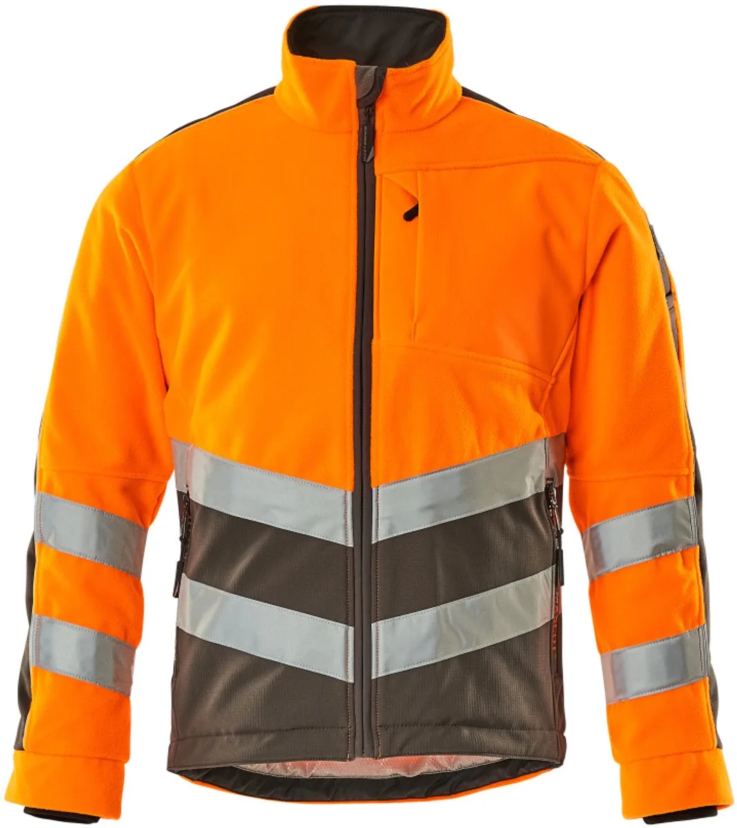 Safe Supreme Fleece jas 15503-259 - hi-vis oranje/donkerantraciet de Mascot, Hi-vis oranje, Donkerantraciet, L – image du produit