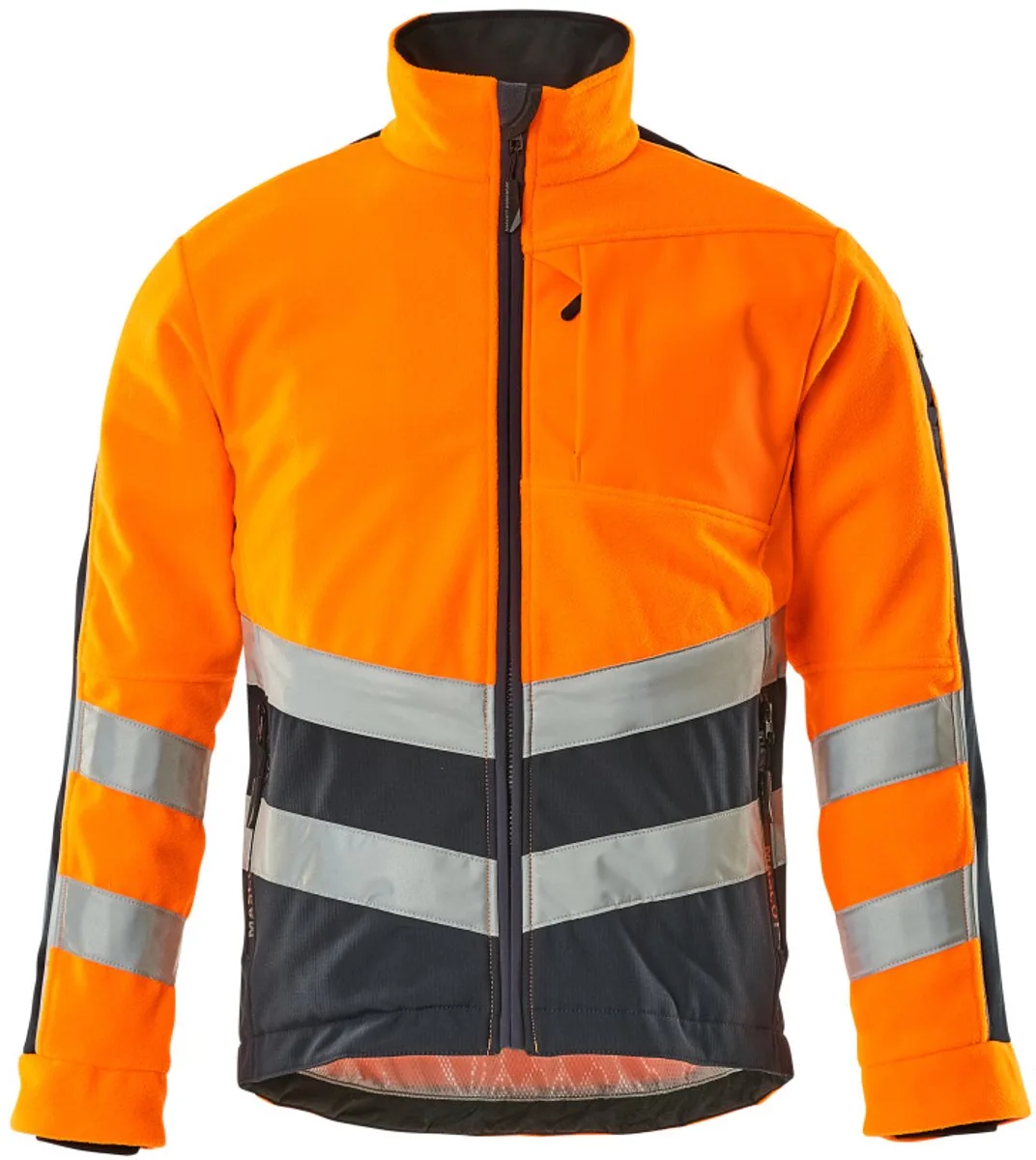 Safe Supreme Fleece jas 15503-259 - hi-vis oranje/donkermarine de Mascot, Hi-vis oranje, Donkermarine, M – image du produit