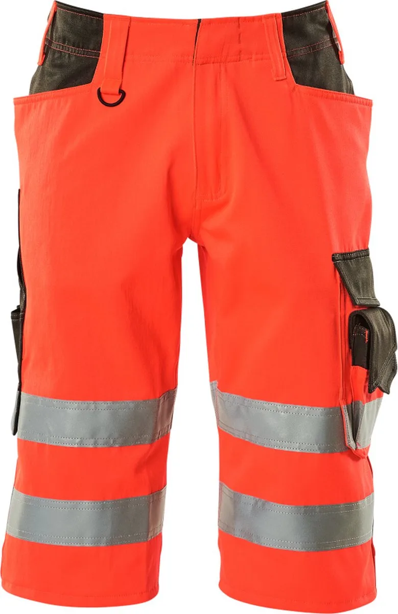 Safe Supreme Shorts, lange 15549-860 - hi-vis rood/donkerantraciet von Mascot, Hi-vis rood, Donkerantraciet, C47 – Produktbild