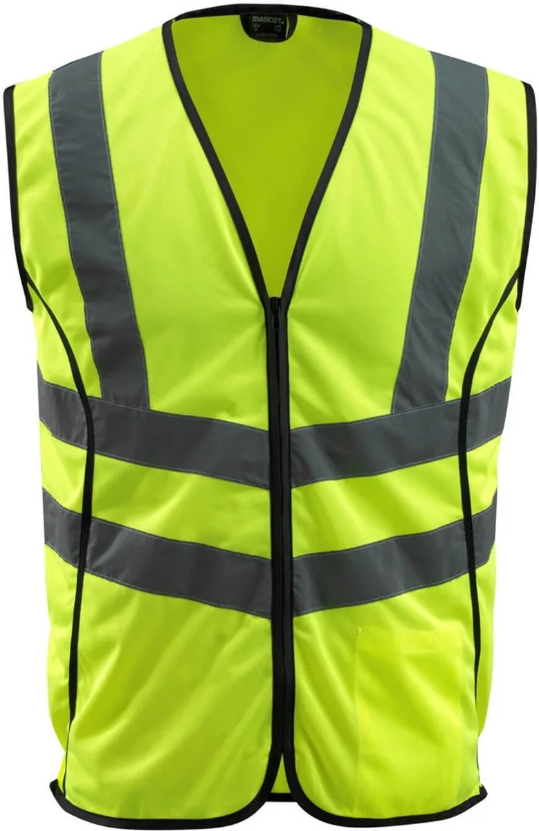 Safe Supreme Veiligheidshesje 50145-977 - Hi-Vis geel de Mascot, Hi-Vis geel, L – image du produit