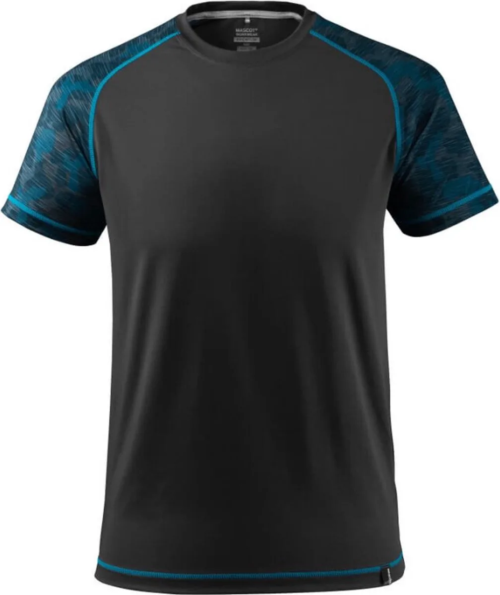 T-shirt - Advanced - vochtregulerend - zwart - 17482-944-09 de Mascot, Noir, M – image du produit