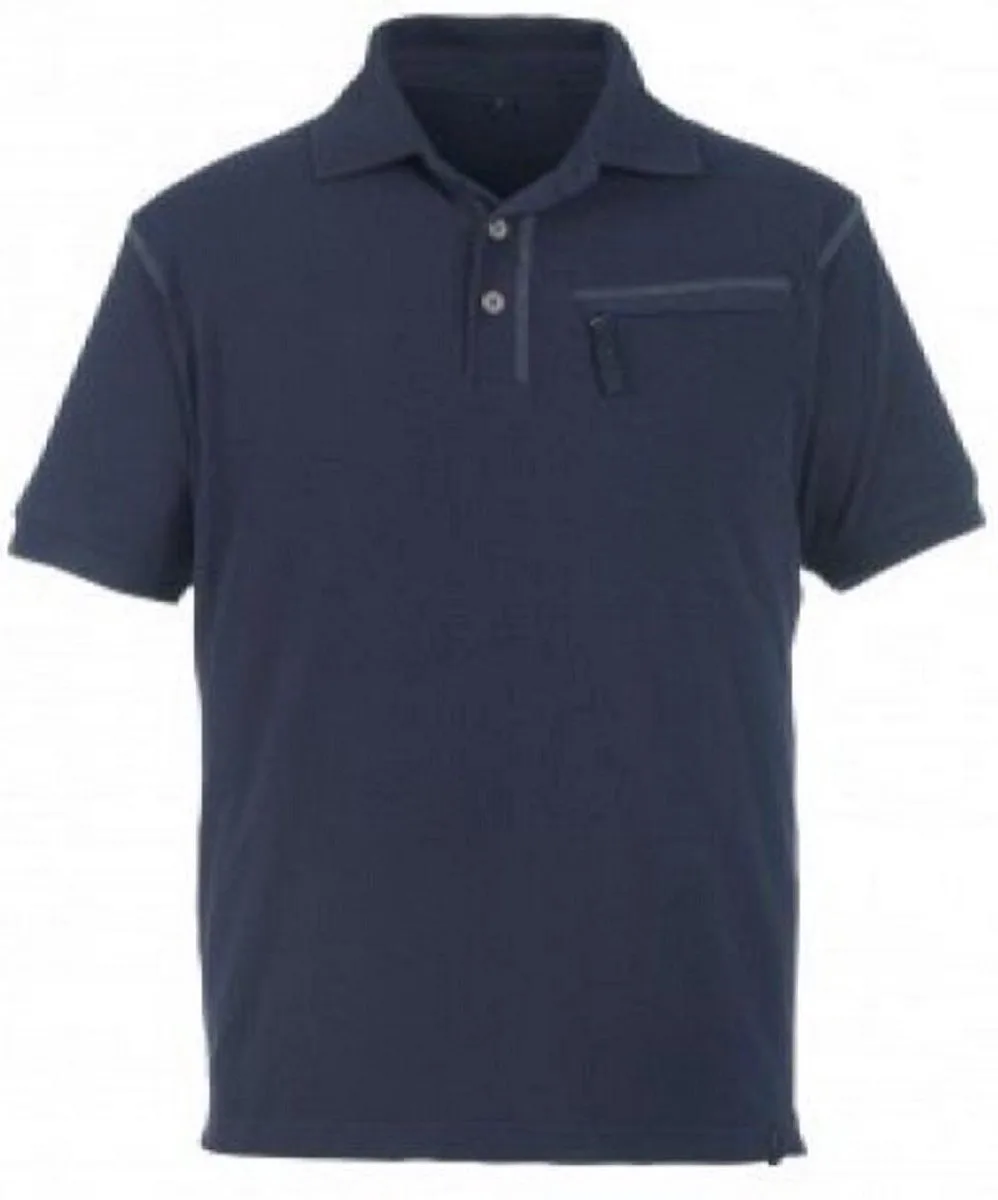 Tudela poloshirt marine - 2 stuks de Mascot, Marine, XL – image du produit