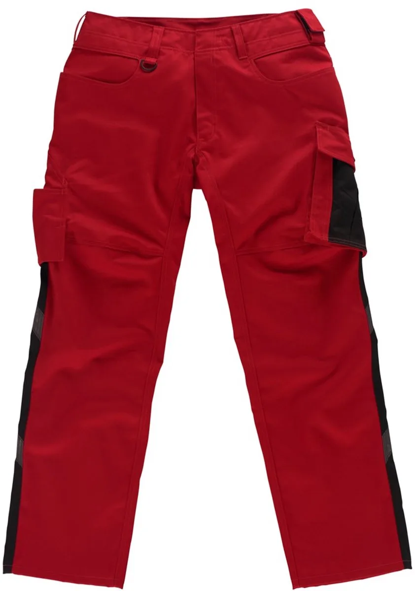 Unique Broek met dijbeenzakken 12579-442 - Rood/Zwart - 82 de Mascot, Rouge, Noir, C54 – image du produit
