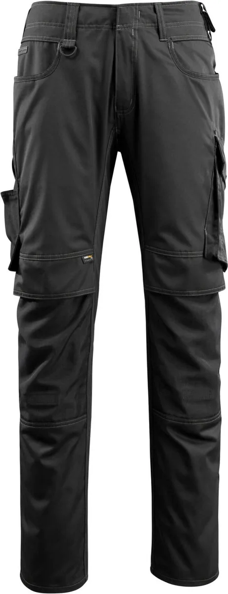 Unique Broek met kniezakken 16079-230 - Zwart - 82 de Mascot, Noir, C62 – image du produit