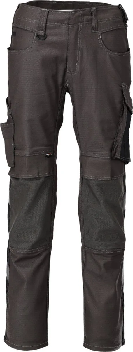 Unique Broek met kniezakken 21979-459 - donkerantraciet/zwart - 82 van Mascot, Donkerantraciet, Zwart, C42 – productafbeelding