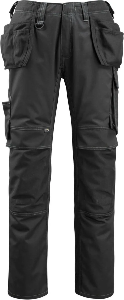 Unique Broek met spijkerzakken 14131-203 - Zwart - 90 von Mascot, Schwarz, C60 – Produktbild