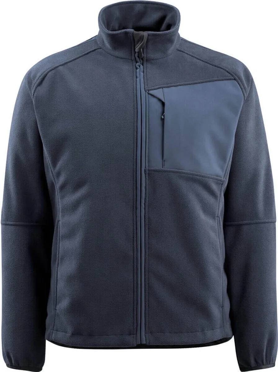 Unique Fleece jas 15703-259 - donkermarine von Mascot, Donkermarine, XL – Produktbild
