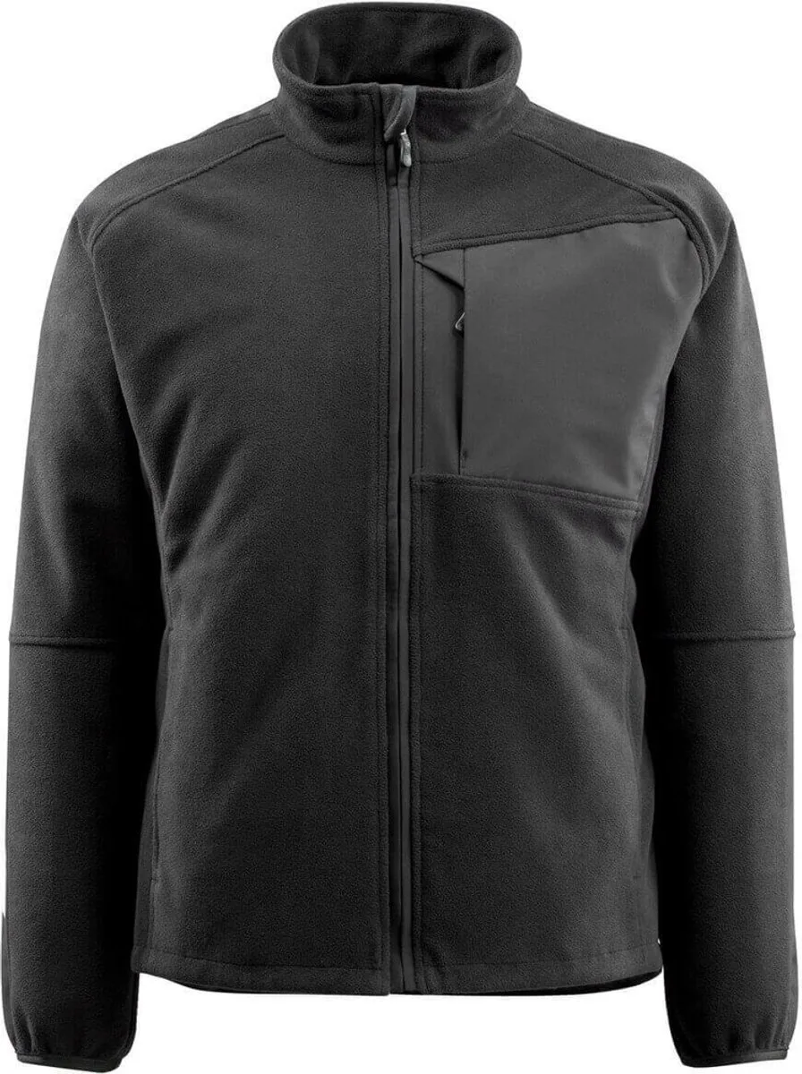 Unique Fleece jas 15703-259 - Zwart de Mascot, Noir, M – image du produit