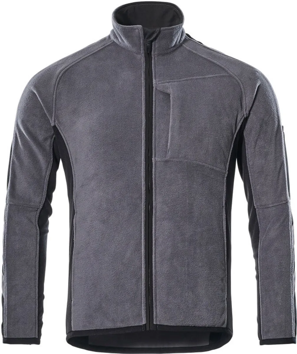 Unique Fleece jas 16003-302 - Antraciet/Zwart van Mascot, Antraciet, Zwart, XXL – productafbeelding