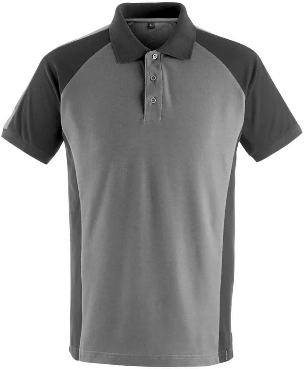 Unique Poloshirt 50569-961 - Antraciet/Zwart de Mascot, Anthracite, Noir, XXL – image du produit