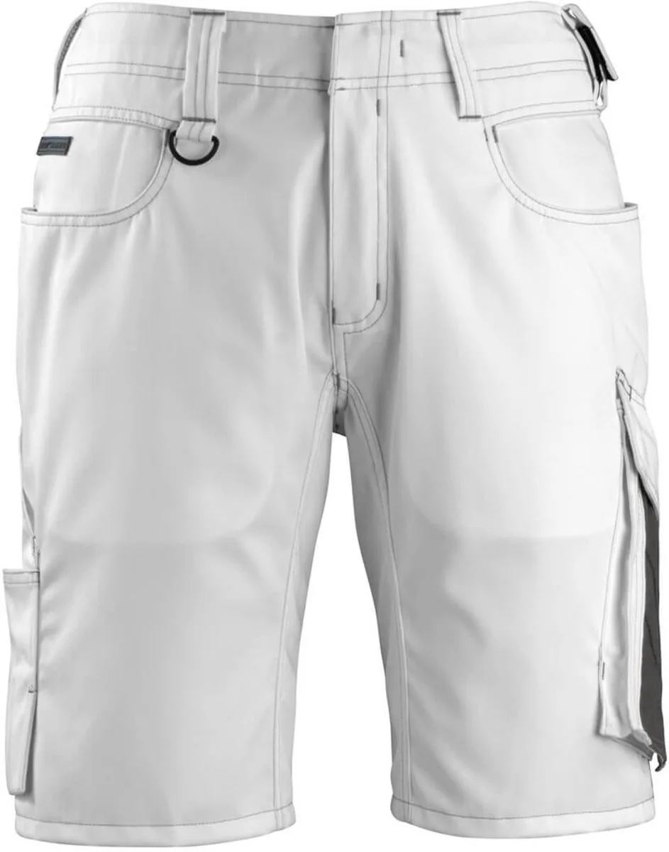 Unique Shorts 12049-442 - wit/donkerantraciet von Mascot, Weiß, Donkerantraciet, C43 – Produktbild