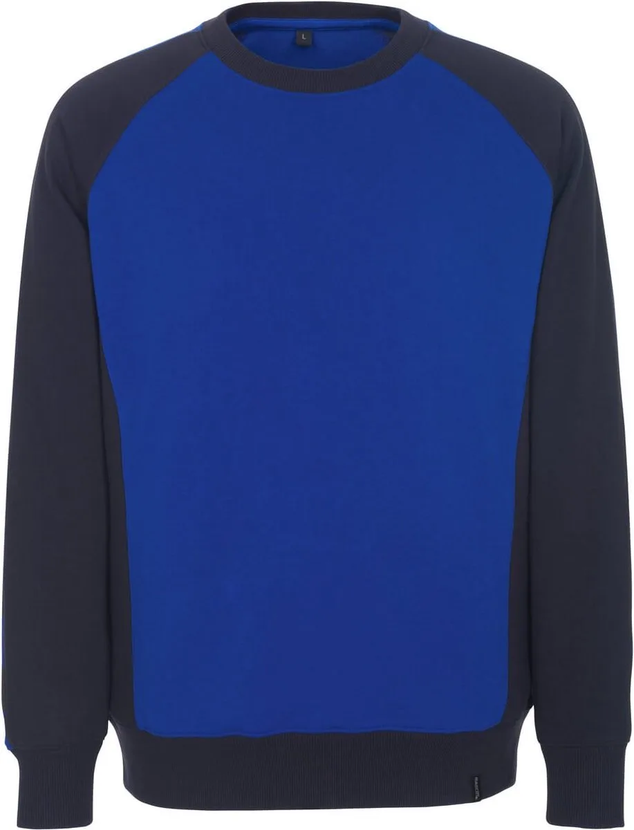 Unique Sweatshirt 50570-962 - korenblauw/donkermarine von Mascot, Korenblauw, Donkermarine, XS – Produktbild