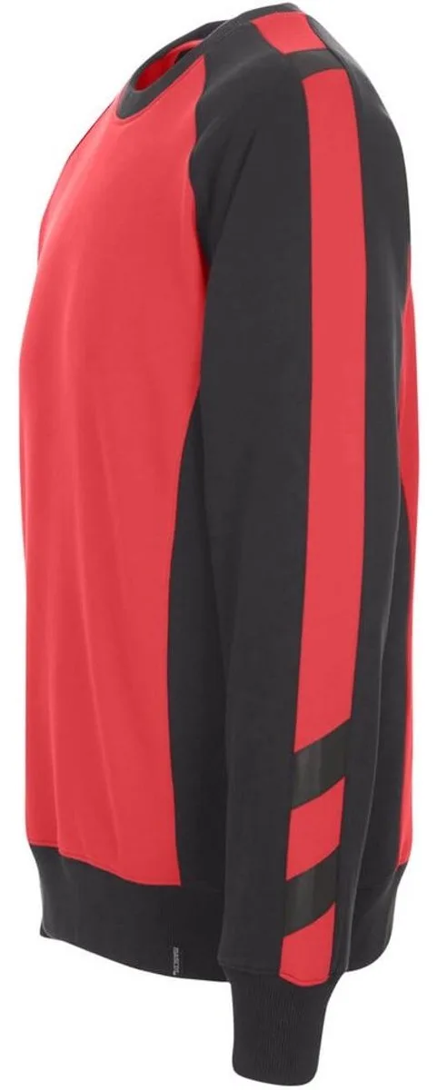 Unique Sweatshirt 50570-962 - Rood/Zwart von Mascot, Rot, Schwarz, S – Produktbild