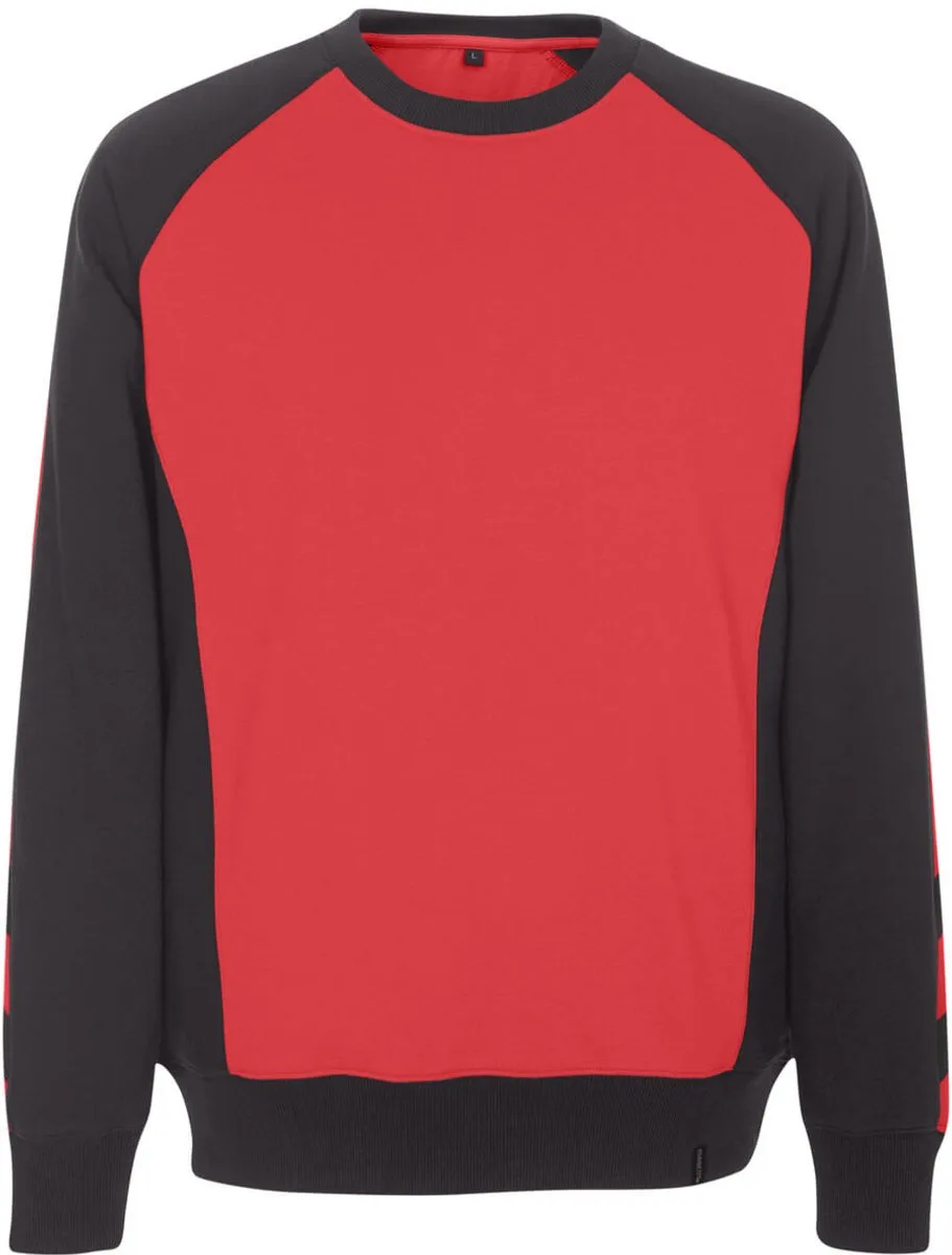 Unique Sweatshirt 50570-962 - Rood/Zwart fra Mascot, Rød, Sort, XL – produktbillede