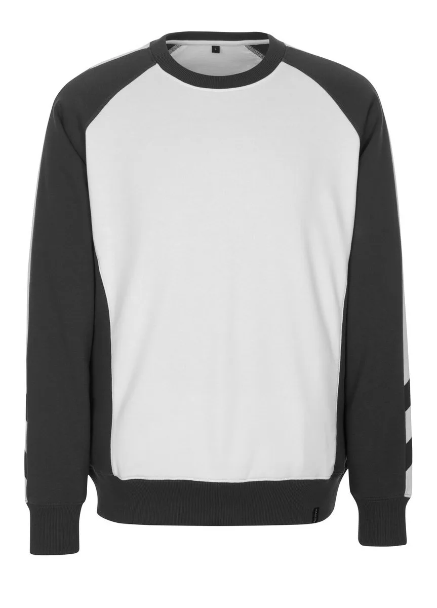 Unique Sweatshirt 50570-962 - wit/donkerantraciet by Mascot, White, Donkerantraciet, XXL – product image