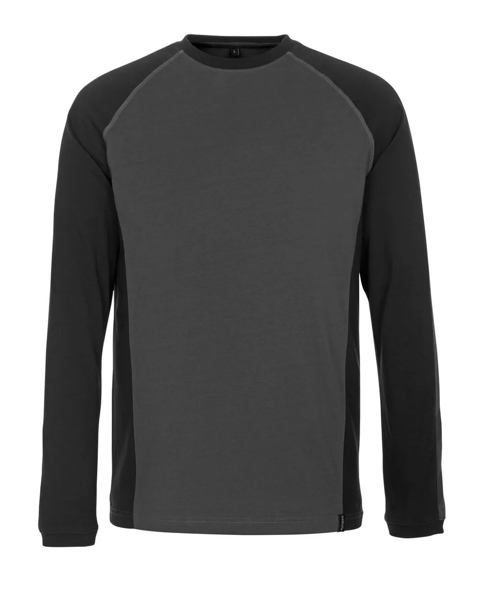 Unique T-shirt, met lange mouwen 50568-959 - donkerantraciet/zwart de Mascot, Donkerantraciet, Noir, XXL – image du produit