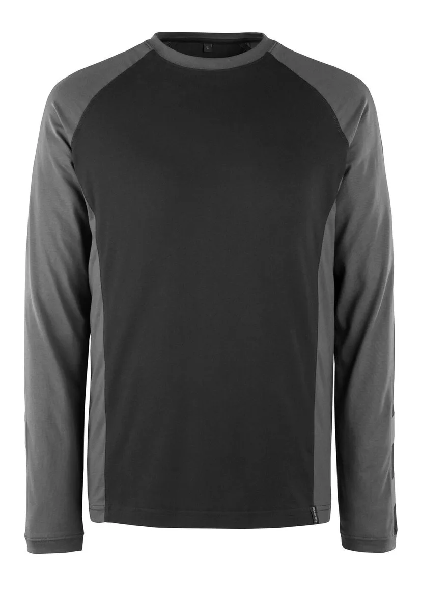 Unique T-shirt, met lange mouwen 50568-959 - zwart/donkerantraciet de Mascot, Noir, Donkerantraciet, M – image du produit