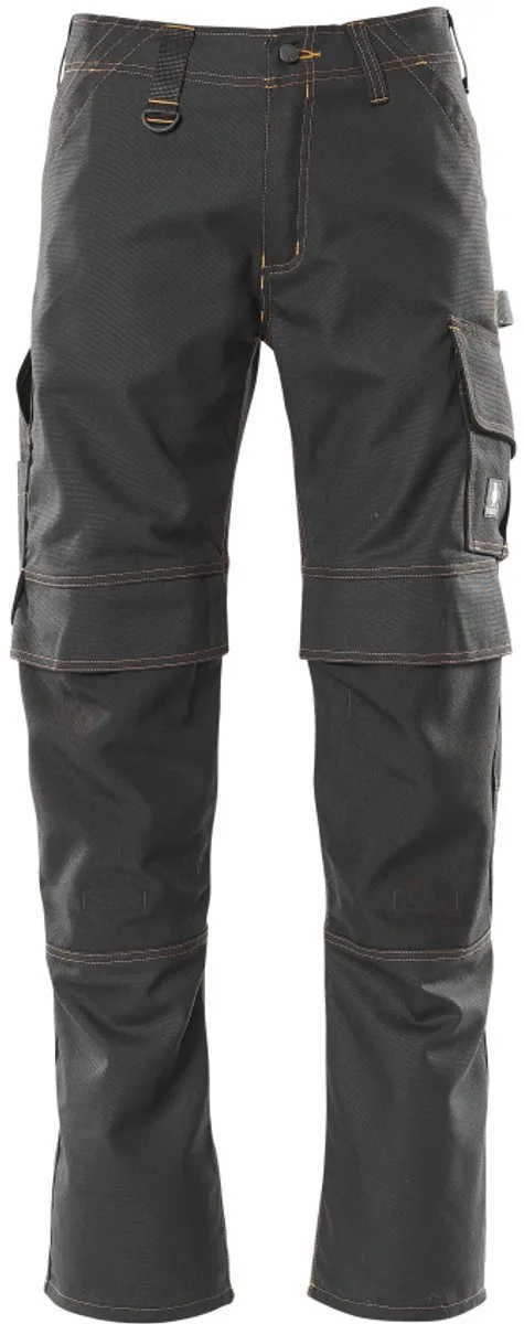 Young Broek met kniezakken 11279-010 - Zwart - 82 fra Mascot, Sort, C66 – produktbillede