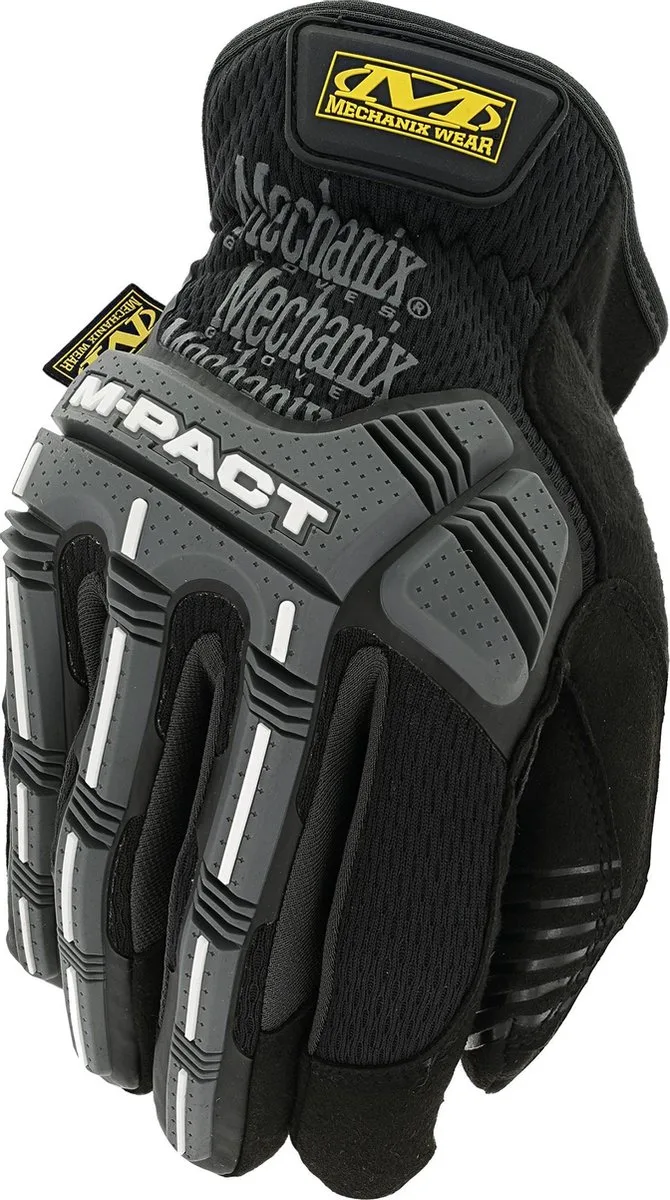 M-Pact Open Cuff Gloves de Mechanix Wear, Noir – image du produit
