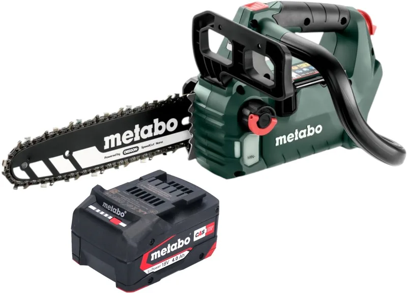 601595850 Accu-kettingzaag MS 18 LTX BL 25 - zonder accu - zonder oplader van Metabo – productafbeelding