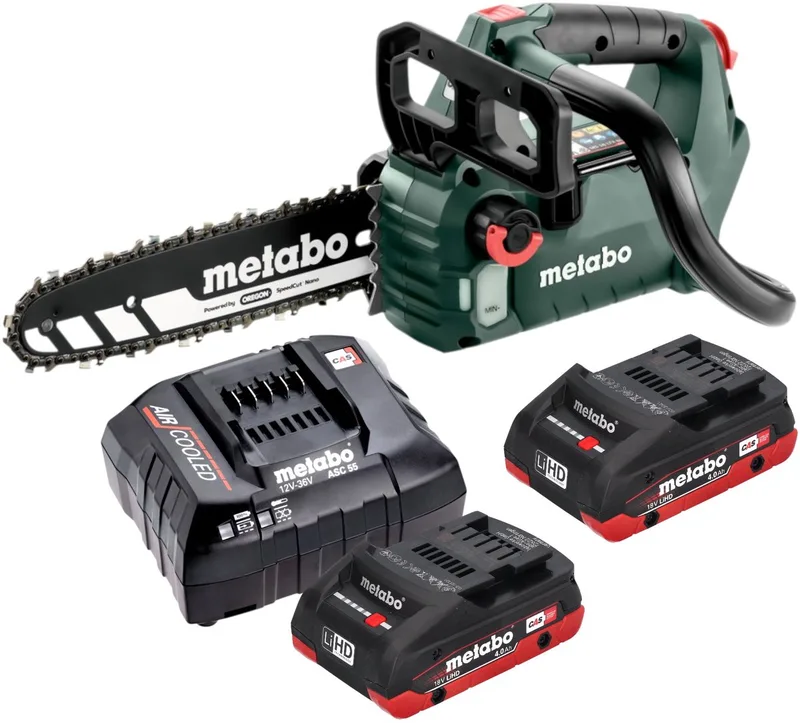 601595850 Accu-kettingzaag MS 18 LTX BL 25 - zonder accu - zonder oplader från Metabo – produktbild
