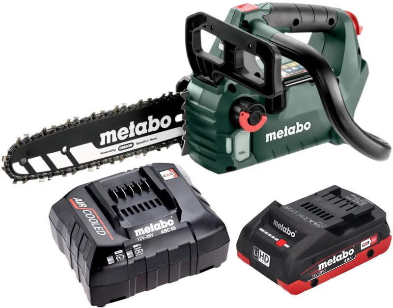 601595850 Accu-kettingzaag MS 18 LTX BL 25 - zonder accu - zonder oplader by Metabo – product image