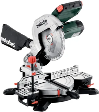 610216000 Afkortzaag KS216M 1100 W 216 mm 30 mm van Metabo – productafbeelding 1 van 5