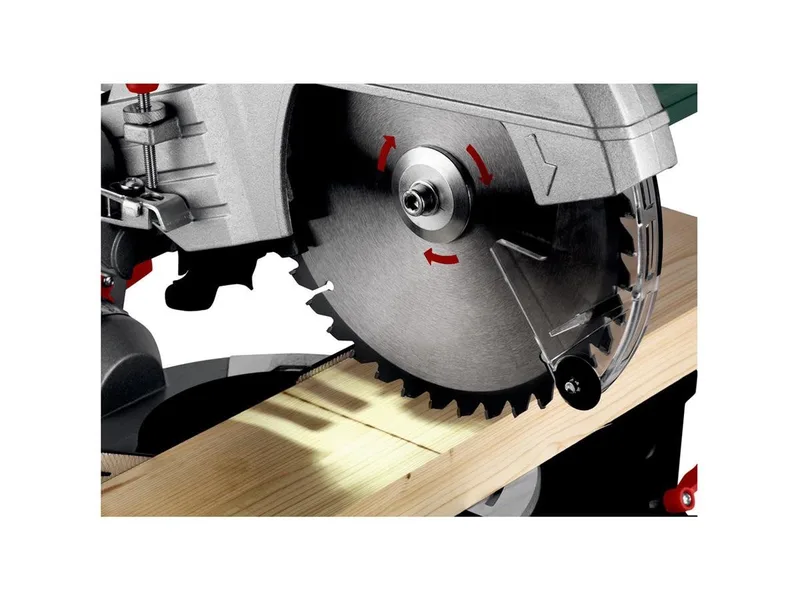 610216000 Afkortzaag KS216M 1100 W 216 mm 30 mm van Metabo – productafbeelding 3 van 5