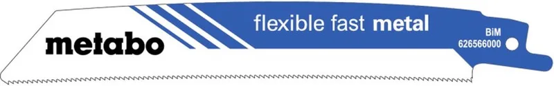 626566000 Reciprozaagblad Flexible Fast Metal Zaagbladlengte 150 mm 5 stuk(s) fra Metabo – produktbillede