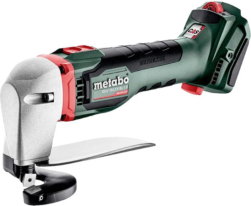 Cisaille à tôle sans fil 601615850 SCV 18 LTX BL 1.6 sans batterie, sans chargeur de Metabo – image du produit 1 sur 2