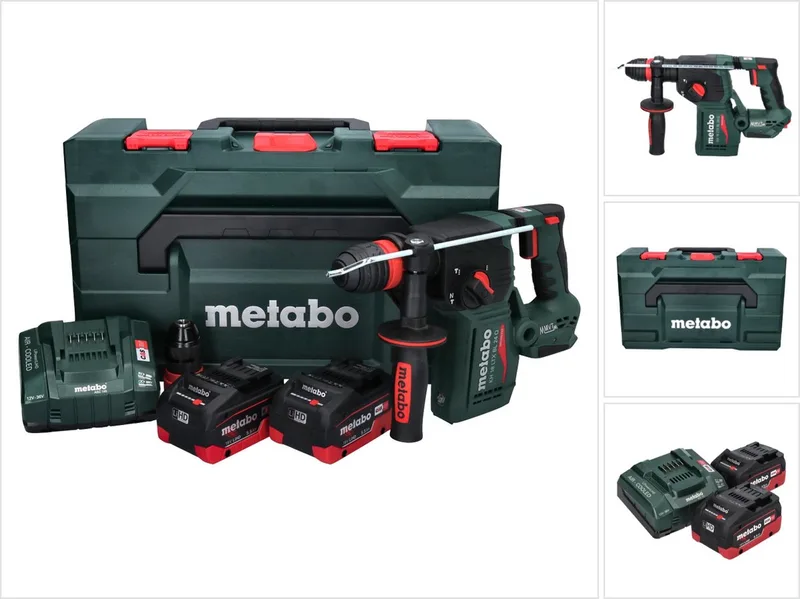 Accu combihamer KH 18 LTX 24 BL Quick van Metabo – productafbeelding