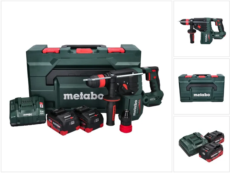 KH 18 LTX BL 28 Q SDS-Plus-Marteau perforateur-burineur sans fil 18 V 5.5 Ah de Metabo – image du produit