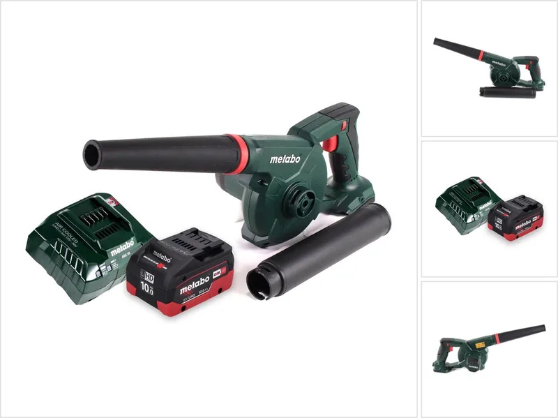 AG 18 accu-blazer 18 V + 1x accu 10,0 Ah + oplader von Metabo – Produktbild