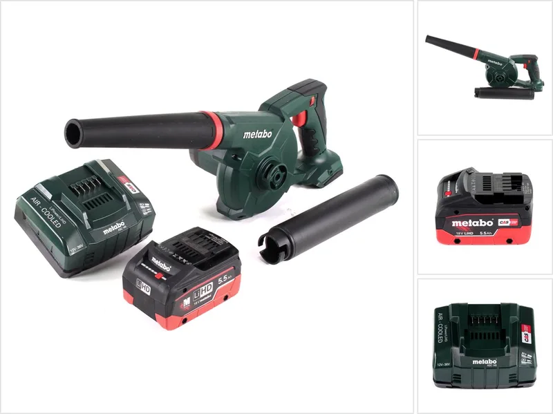 AG 18 accu-blazer 18 V + 1x LiHD accu 5,5 Ah + oplader by Metabo – product image