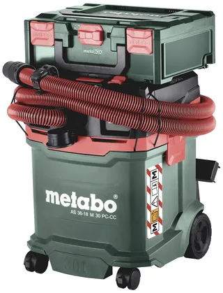 Akku-Nass-/Trockensauger AS 36-18 M 30 PC-CC (602074850) mit manueller Filterabreinigung und CordlessControl fra Metabo – produktbillede 3 af 3