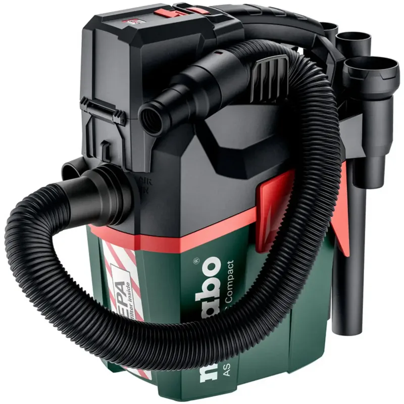 AS 18 HEPA PC COMPACT 602029850 Nass-/Trockensauger 6 l ohne Akku de Metabo – image du produit