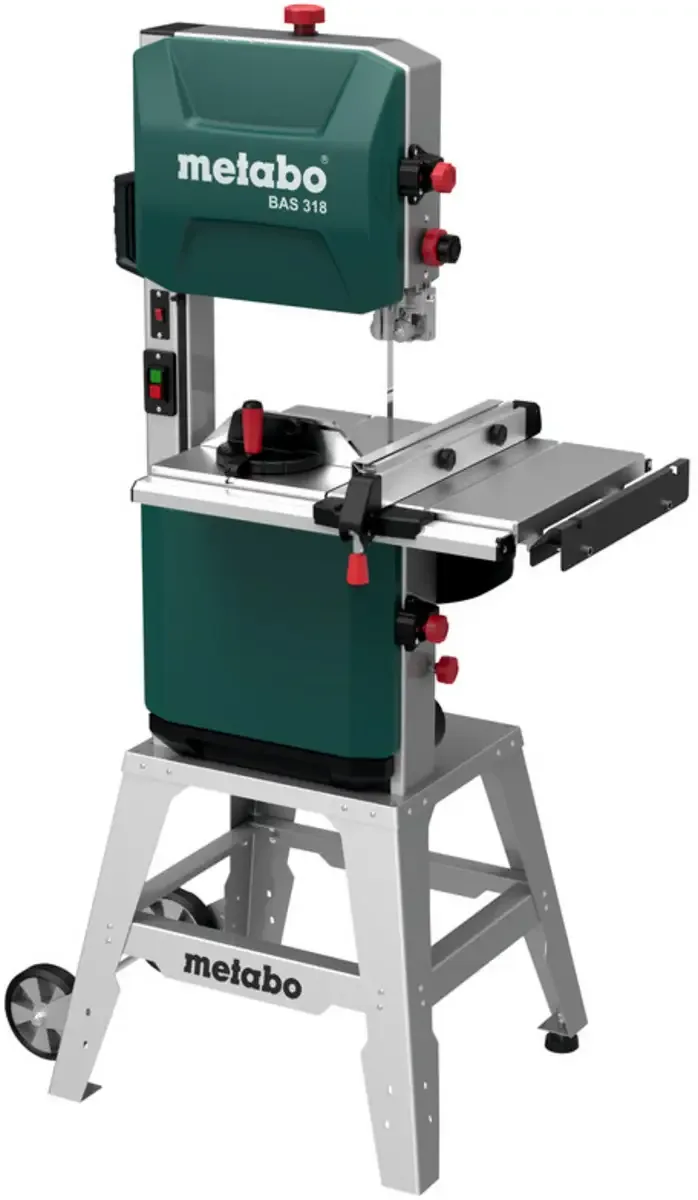 Bandsäge BAS 318 Precision WNB Schnitttiefe (max.) 170 mm 230 V 900 W Sägeblatt-Länge 2240 mm by Metabo – product image