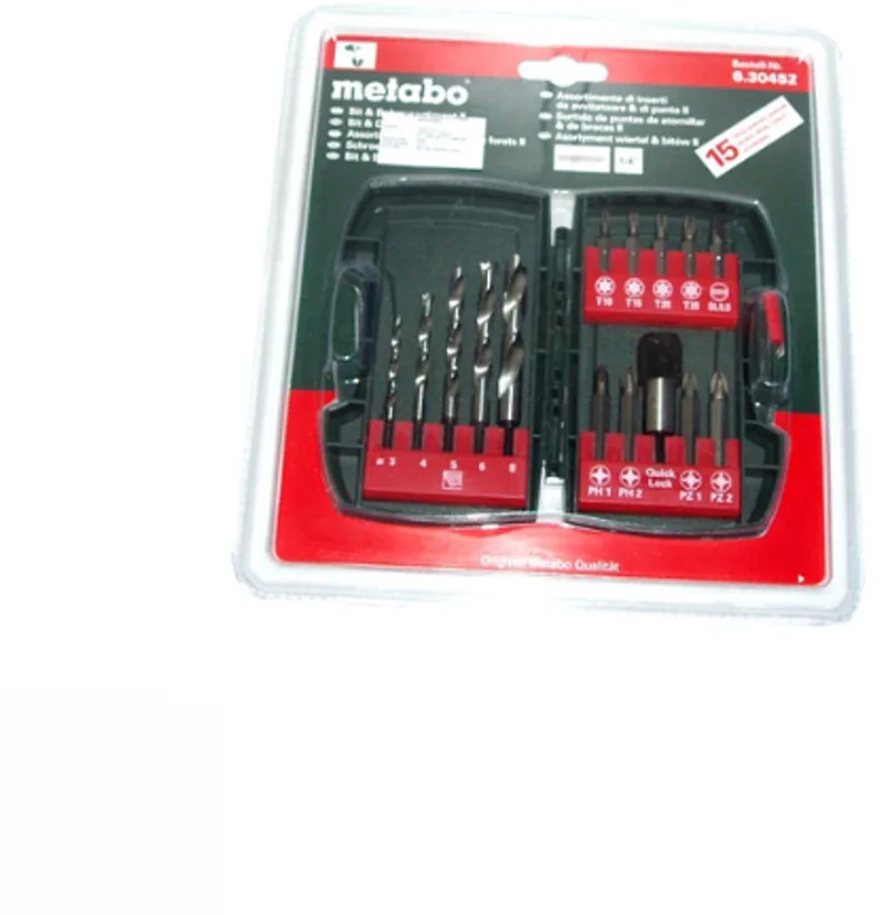 Bit-Borenassortiment II de Metabo – image du produit
