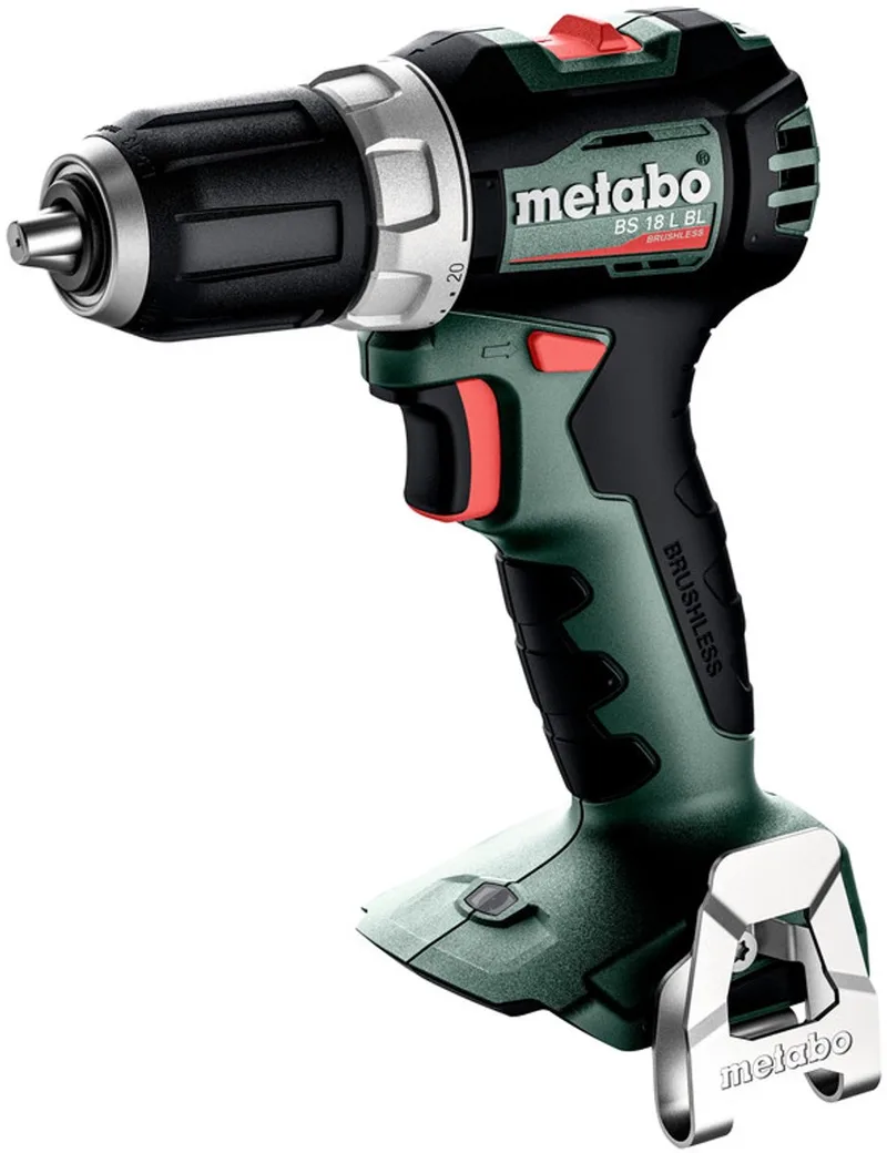 BS 18 L BL 613155850 Accu-schroefboormachine 18 V Li-ion Brushless, Zonder accu, Zonder lader de Metabo – image du produit