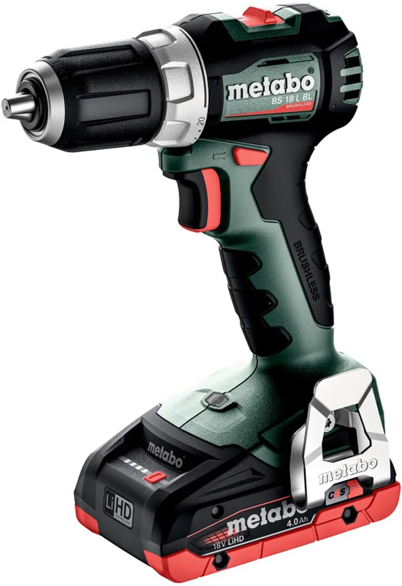 BS 18 L BL Accu Boormachine | Set | 18V 4,0Ah LiHD in Metabox - 613155800 von Metabo – Produktbild