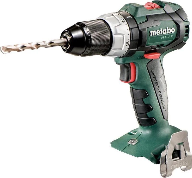 BS 18 LT BL 18V Li-Ion accu boor-/schroefmachine body - koolborstelloos von Metabo – Produktbild 1 von 2