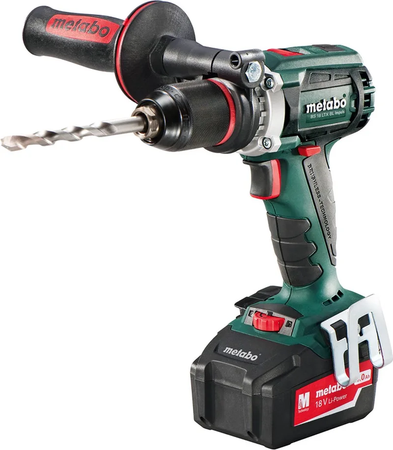 BS 18 LTX BL I Accu Schroefboormachine 18V 4.0Ah Li-Ion in Koffer de Metabo – image du produit