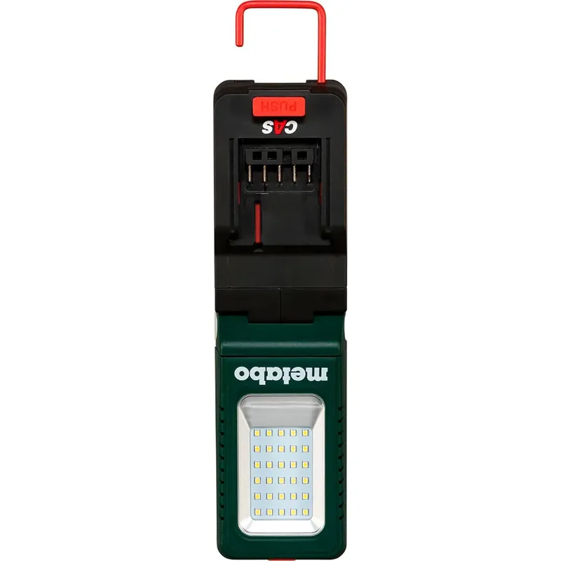 BSA18-1000 - 18 Volt Accu LED bouwlamp 1.000 Lumen voor alle CAS accu's BSA 18 LED 1000 - 601508850 Noodlamp van Metabo – productafbeelding 2 van 4