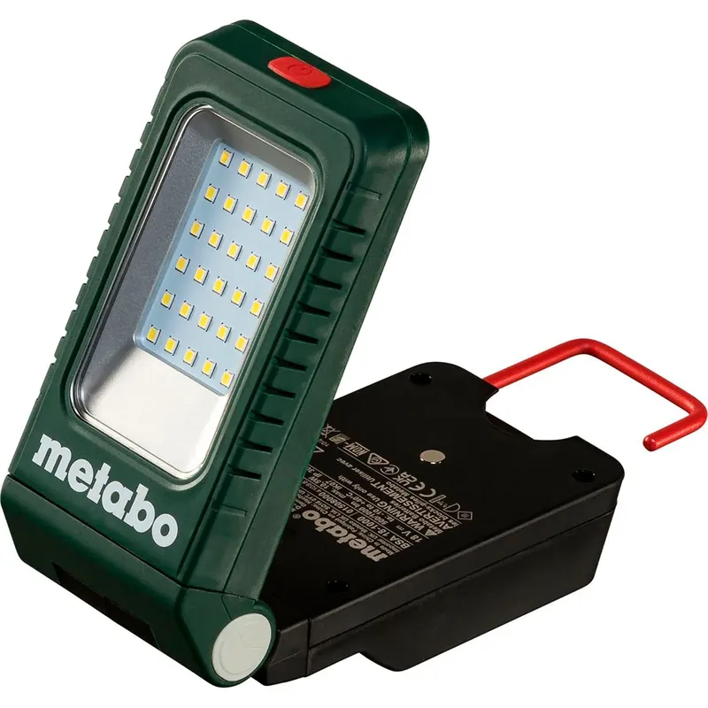 BSA18-1000 - 18 Volt Accu LED bouwlamp 1.000 Lumen voor alle CAS accu's BSA 18 LED 1000 - 601508850 Noodlamp van Metabo – productafbeelding 3 van 4
