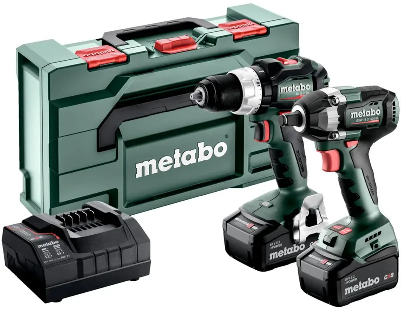 Combosæt 18V. fra Metabo – produktbillede